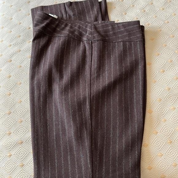 Sigrid Olsen wool pinstripes pants - Picture 5 of 11